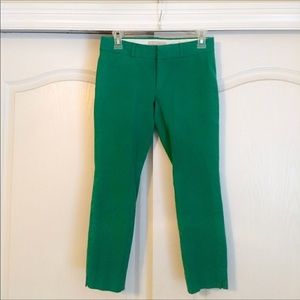 Banana Republic 2P Green Sloan Crops